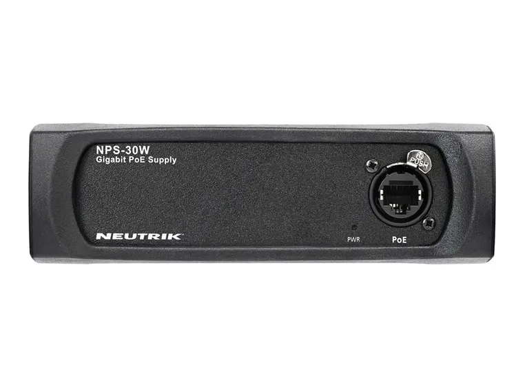 Neutrik NPS-30W PoE injector 30W med kabel 