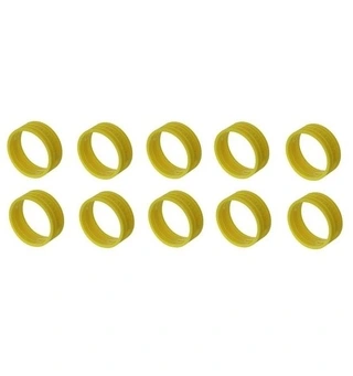 Neutrik gul ring XX-plugg Pose med 10 stk