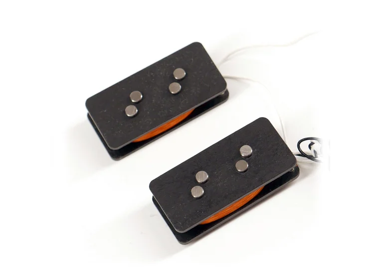 Nordstrand NP4 - P Style Split Coil Pickup , Angled Polepieces, 4 Strings 