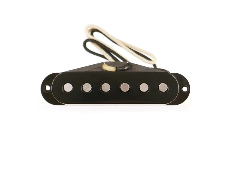 Nordstrand NVS-HOT Single Coil Strato Style, Hot Wind - Bridge, Black 