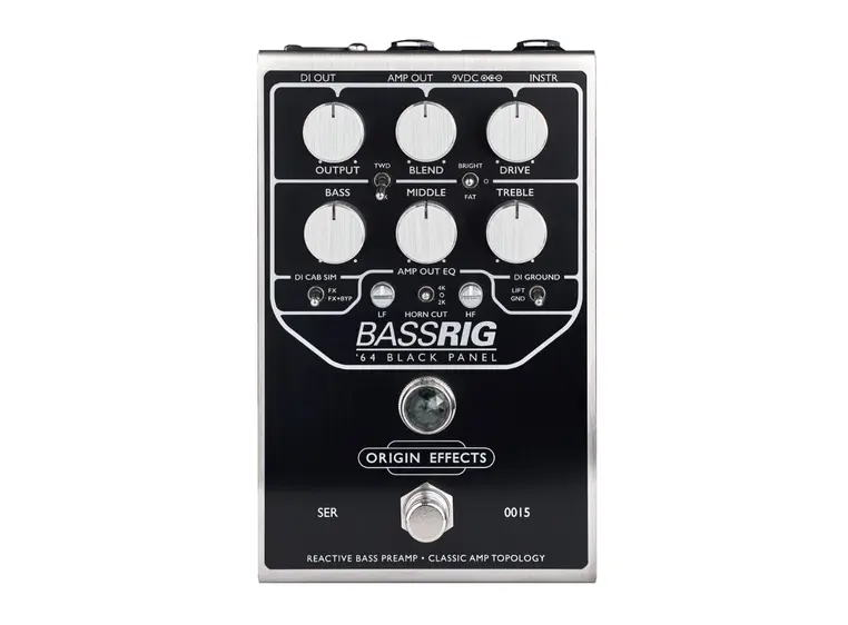 Origin Effects BassRIG ’64 Black Panel 