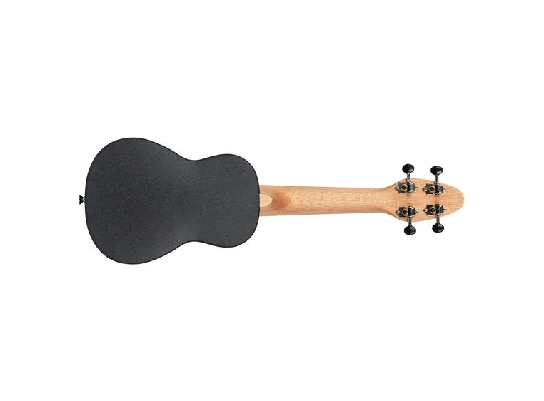 Ortega K3-WEB Keiki Soprano ukulelepakke, White Ebony 