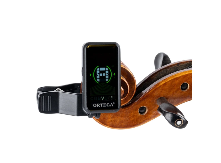Ortega OET-BK Chromatic Clip Tuner Easy Tune, Black 