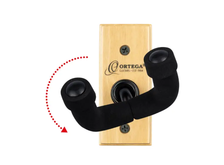 Ortega OGH-1NT Wood Base Guitar Hanger Natural 