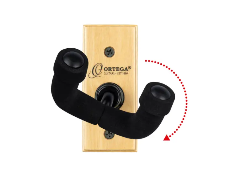 Ortega OGH-1NT Wood Base Guitar Hanger Natural 