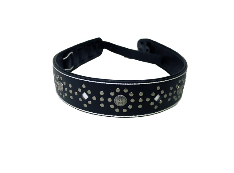 Profile DLX01-2 Garment Leather Strap Black 