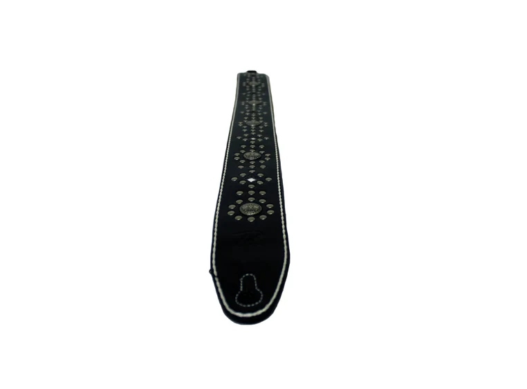 Profile DLX01-2 Garment Leather Strap Black 