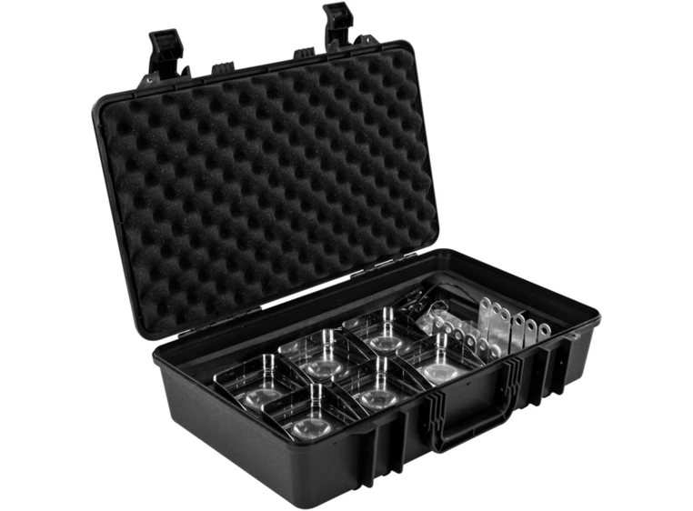 Prolights DOTQPACKMR Lyspakke 6x DOTQMR, charger, IR remote & case 