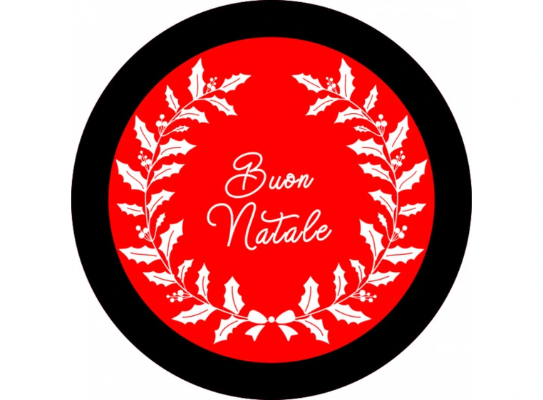Prolights Gobo xmas Buon Natale 2 F size, 1 Color 