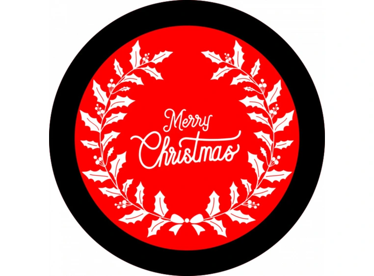 Prolights Gobo xmas Mist Greetings 2 F size, 1 Color 