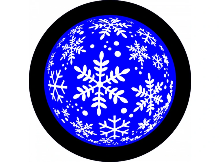 Prolights Gobo xmas Snow Flakes 2 F size, 1 Color 