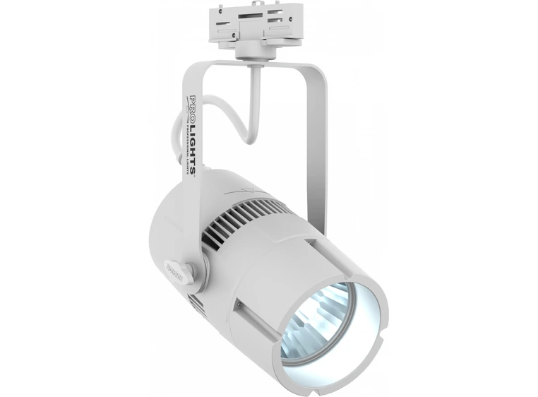 Prolights PINSPOTTRDY LED Projector 1x13W 5600K LED projector, track, dimmer 