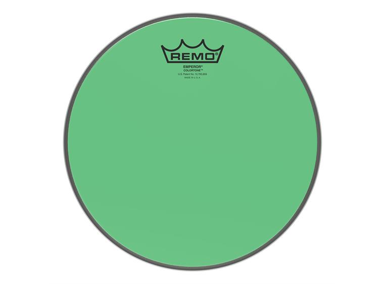 Remo BE-0310-CT-GN Emperor Colortone Green Drumhead ,10"