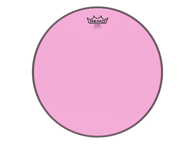 Remo BE-0315-CT-PK Emperor Colortone Pink Drumhead, 15"