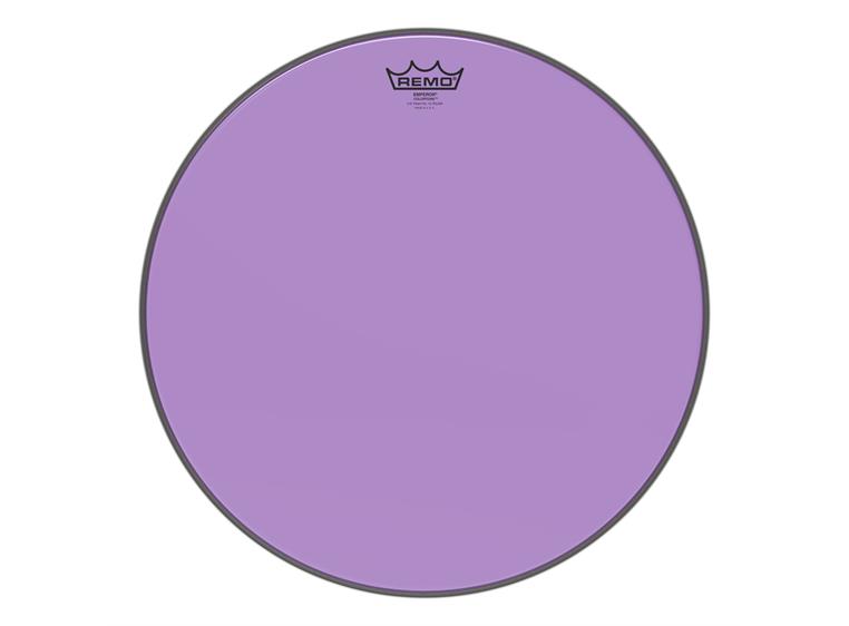 Remo BE-0318-CT-PU Emperor Colortone Purple Drumhead, 18"