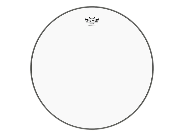 Remo BJ 1012 H3 Banjo Head Clear High Collar 10 12 16 Evenstad Musikk