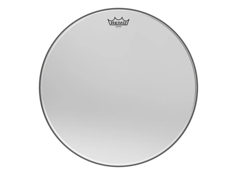 Remo CR-0018-00- Ambassador Starfire Drumhead - Chrome, 18" 
