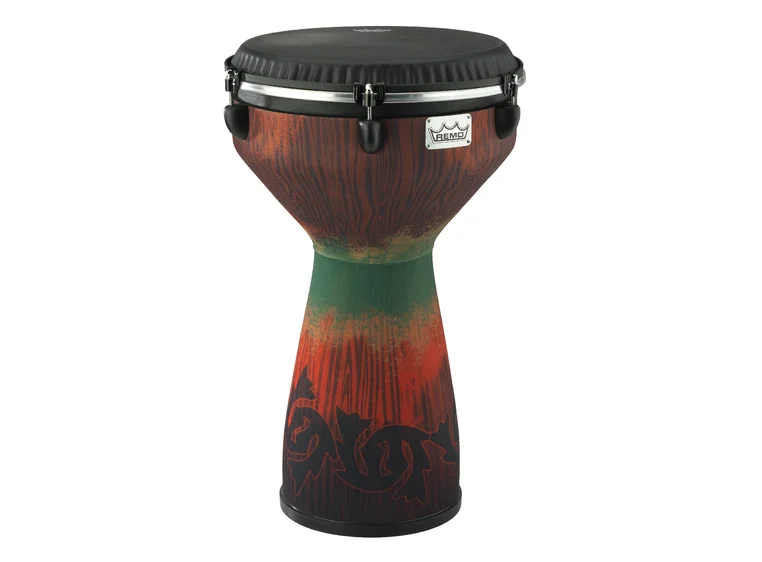 Remo DJ-7113-60- Flareout Djembe Drum Savannah, 13" 