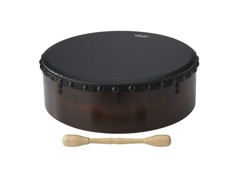 Remo ET-4514-81- Valencia Bodhran Drum Antique Brown, 14" 