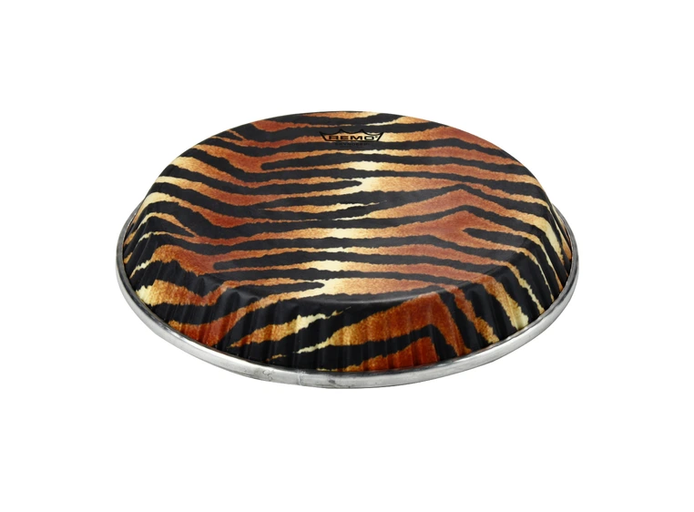 Remo M4-1106-S6-D3007 Symmetry Skyndeep Congaskinn Tiger Stripe Graphic, 11.06" 