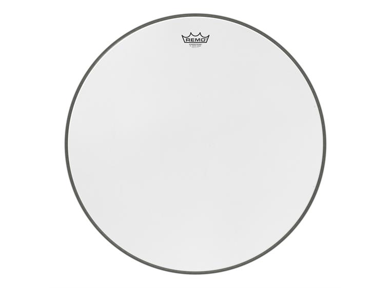 Remo P3-1823-WS- Powerstroke P3 White Suede Bass Drumhead, 23"