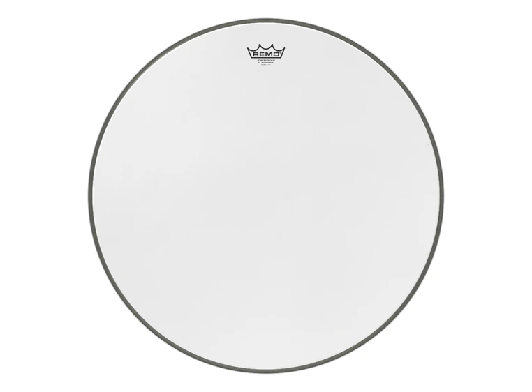 Remo P3-1823-WS- Powerstroke P3 White Suede Bass Drumhead, 23" 