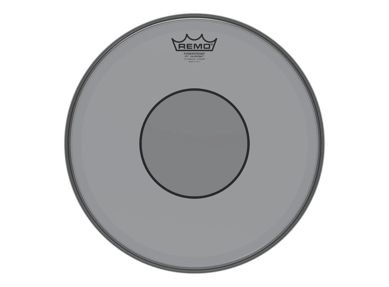 Remo P7-0314-CT-SM Powerstroke 77 Colortone Smoke Drumhead, 14" 