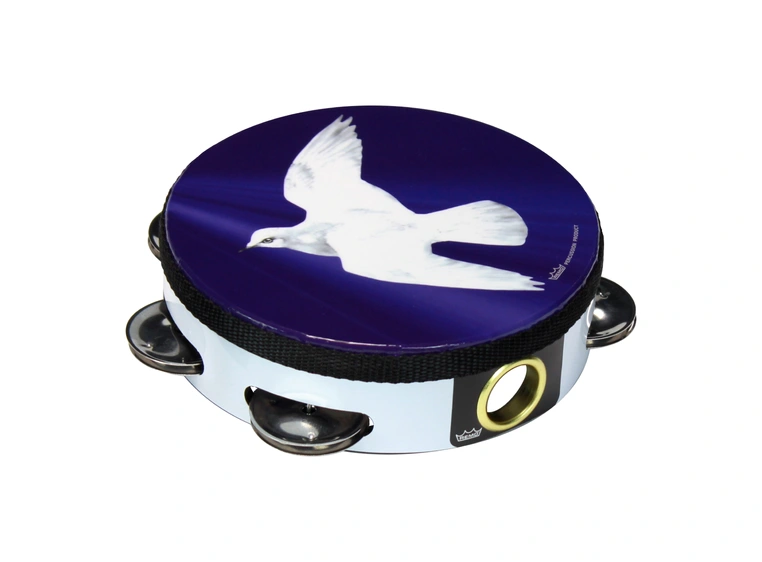 Remo TA-9106-18- Praise Tambourine Religious Dove, 6" 