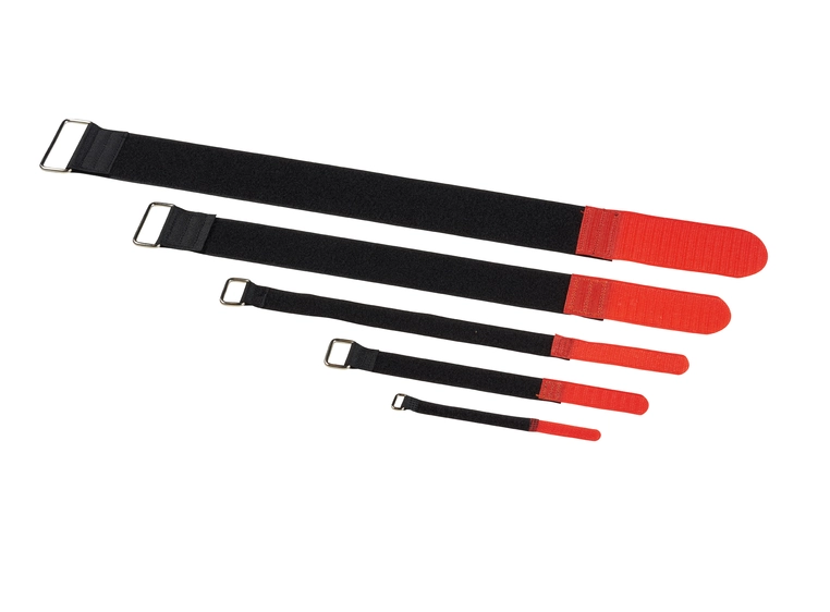 RockBoard Cable Ties, 10 pcs. Medium - Red 