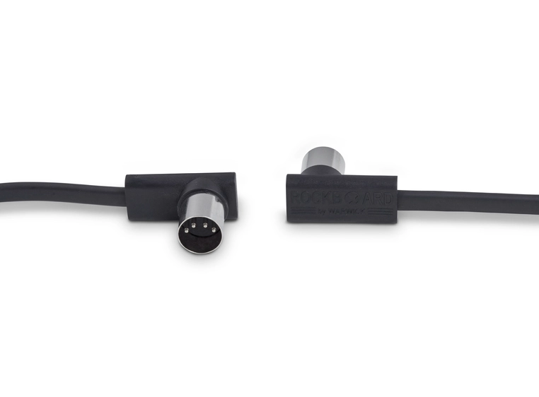 RockBoard Flat MIDI Cable - 60 cm RBO CAB MIDI 60 BK 