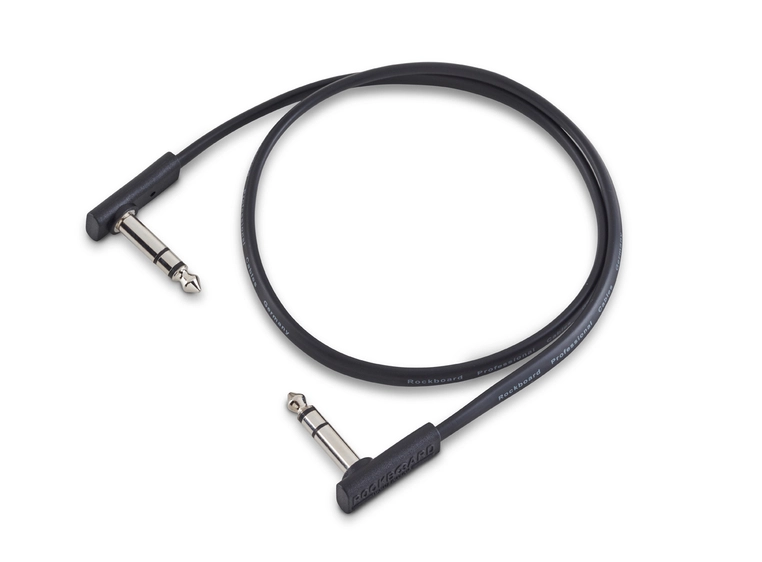 RockBoard Flat TRS Cable - 60 cm RBO CAB F TRS 60 BK 