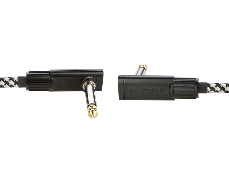 RockBoard Salt&Pepper Tweed Series Flat Patch Cable - 5 cm 