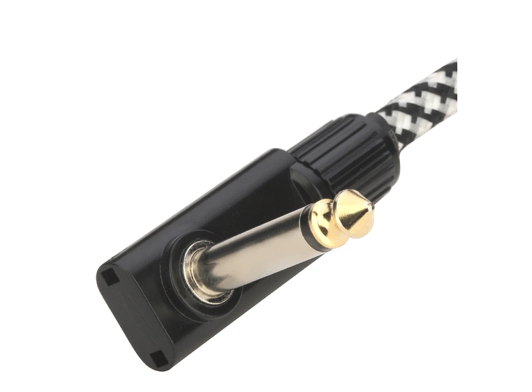 RockBoard Salt&Pepper Tweed Series Flat Patch Cable - 5 cm 