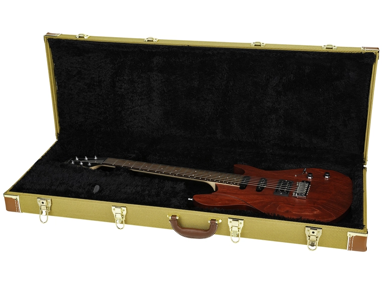 RockCase Electric Guitar Hardshell Case Vintage Tweed 