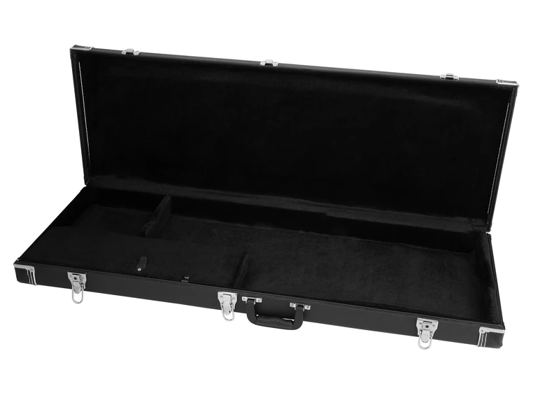 RockCase Electric Guitar Hardshell Case (JM-Style) - Black 