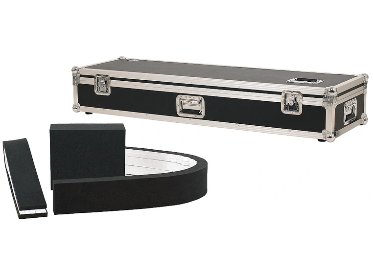 RockCase Keyboard Flight Case 76 Keys (43 cm / 16.93" Depth) - Black 