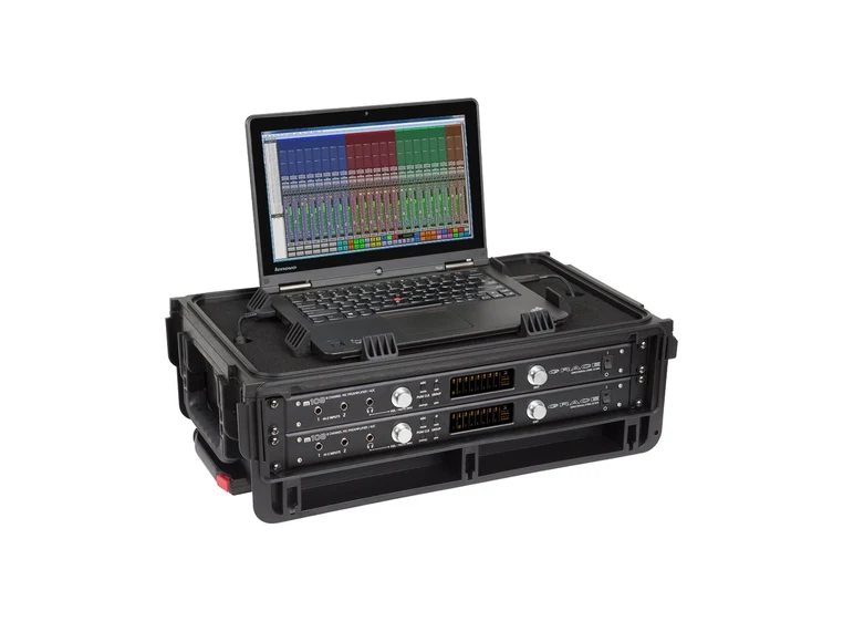 SKB 1SKB-iSF2U Solid og vanntett 2U rack-koffert 