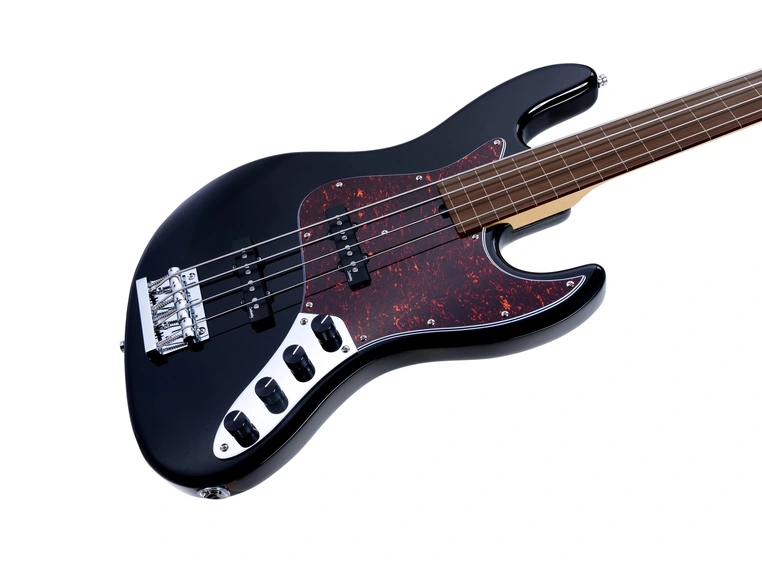 Sadowsky 21 Fret Vintage JJ Bass 4 BK SHP CH Act.2way JJ PU OKU FL w/Lines 