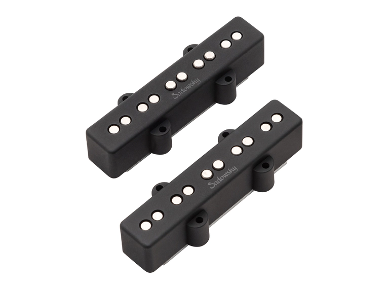 Sadowsky J/J-Style Bass Pickup Set AlnicoV/AlnicoIII,NC,SplitCoil,5Str.B+N 