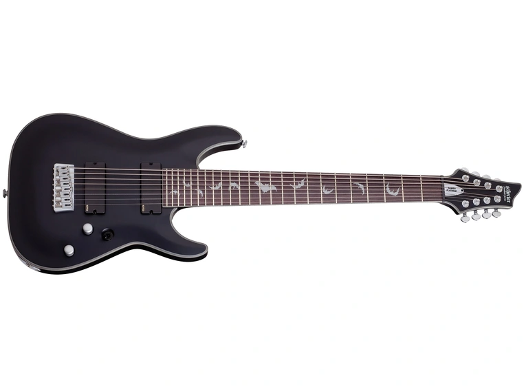 Schecter Damien Platinum-8 Satin Black (SBK) 