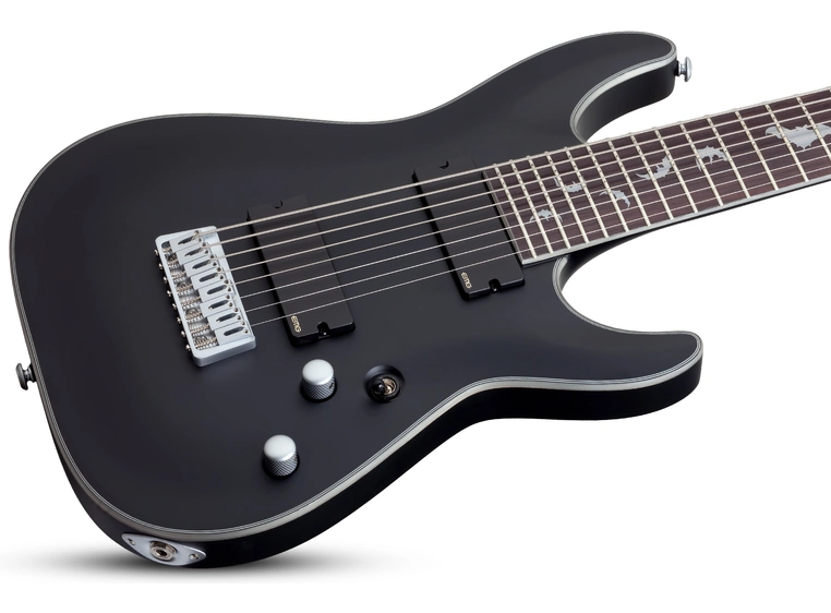 Schecter Damien Platinum-8 Satin Black (SBK) 