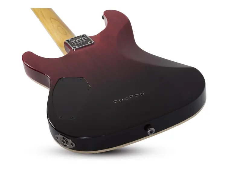 Schecter Omen Extreme-6 Blood Burst Black/Red Fade 