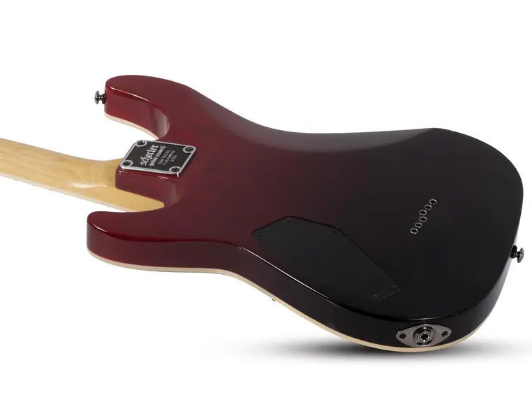 Schecter Omen Extreme-6 Blood Burst Black/Red Fade 