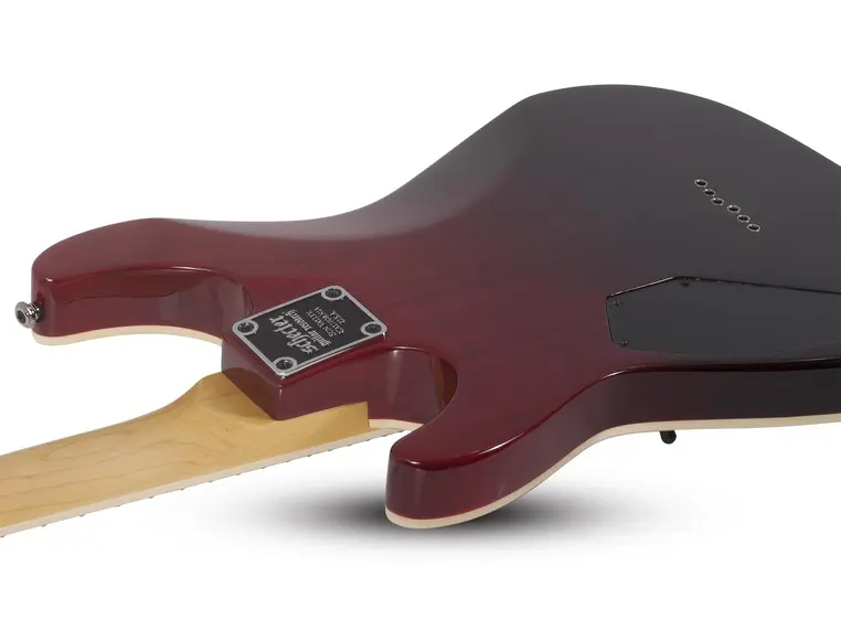 Schecter Omen Extreme-6 Blood Burst Black/Red Fade 