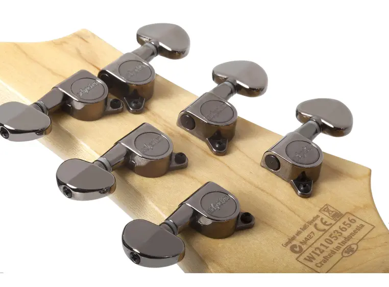 Schecter Omen Extreme-6 Blood Burst Black/Red Fade 