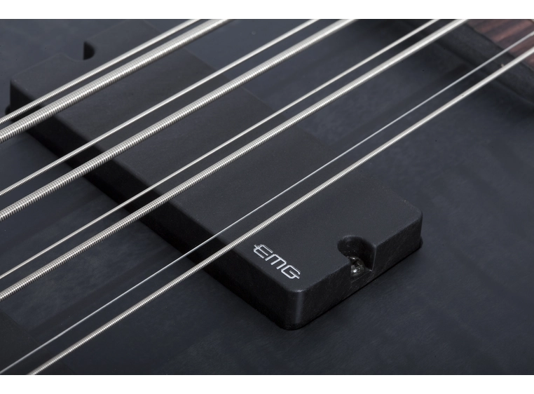 Schecter Stiletto Studio-8 See-Thru Black Satin (STBLS) 