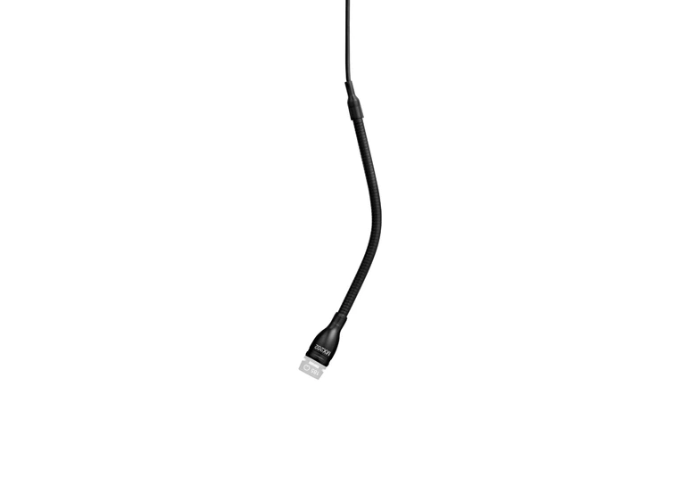 Shure MX202BP-N Overheadmic, black no capsule, card, plate 