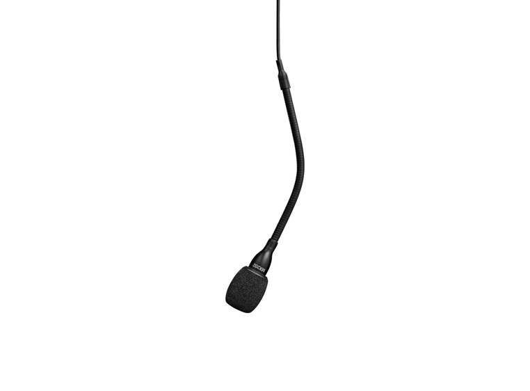 Shure MX202BP-N Overheadmic, black no capsule, card, plate 