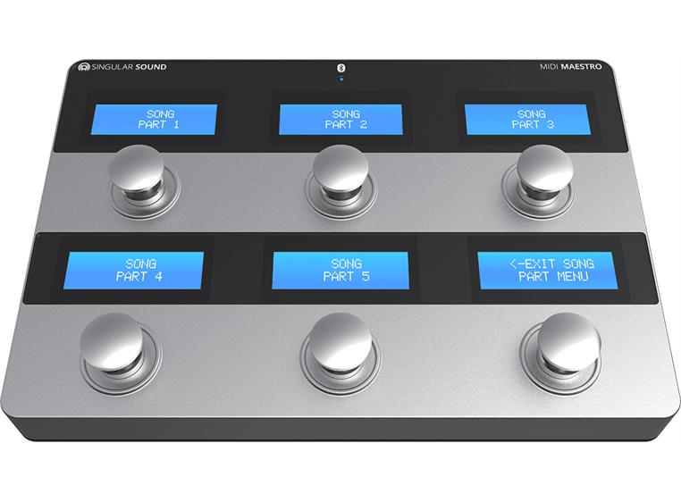 Singular Sound Midi-Maestro 6-pedals Midi-kontroller
