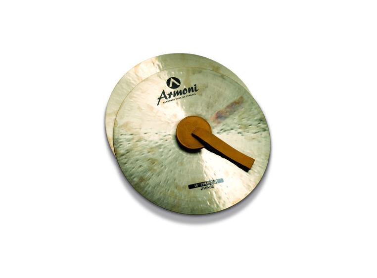 Sonor AC 16SY 16'' Armoni Symphonic MarchingCymbals, straps/pads, 2,8kg, par